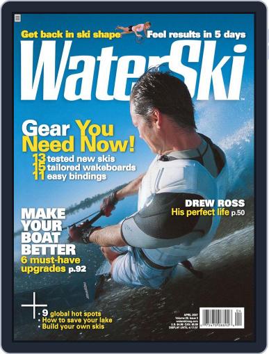 Water Ski March 5th, 2007 Digital Back Issue Cover