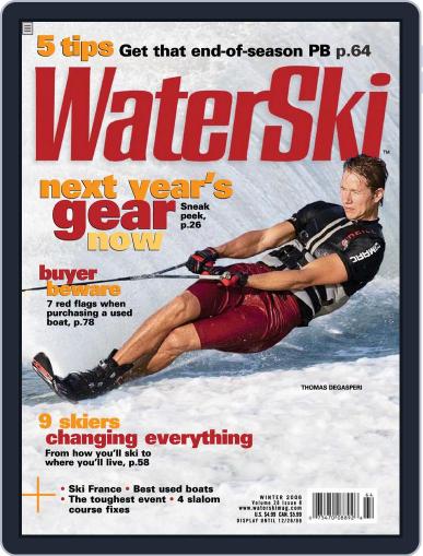 Water Ski September 5th, 2006 Digital Back Issue Cover