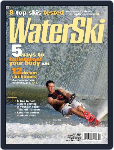 Water Ski June 9th, 2006 Digital Back Issue Cover