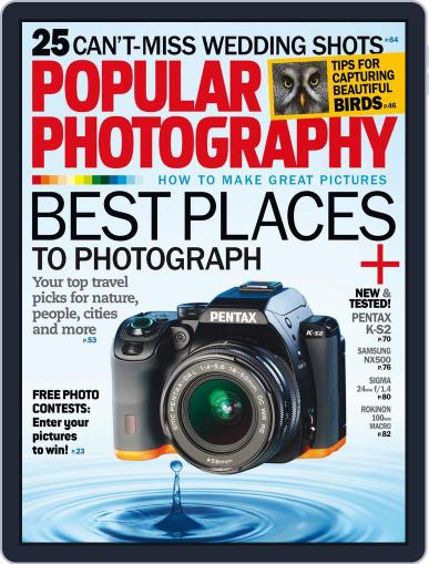 Popular Photography June 1st, 2015 Digital Back Issue Cover