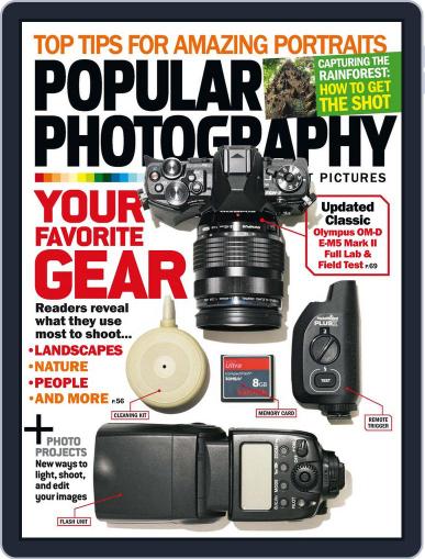 Popular Photography April 1st, 2015 Digital Back Issue Cover