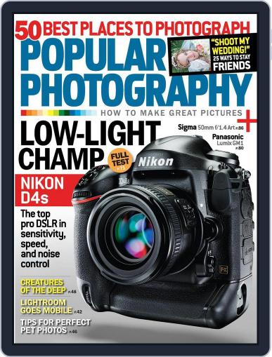 Popular Photography June 1st, 2014 Digital Back Issue Cover