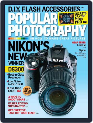 Popular Photography February 1st, 2014 Digital Back Issue Cover