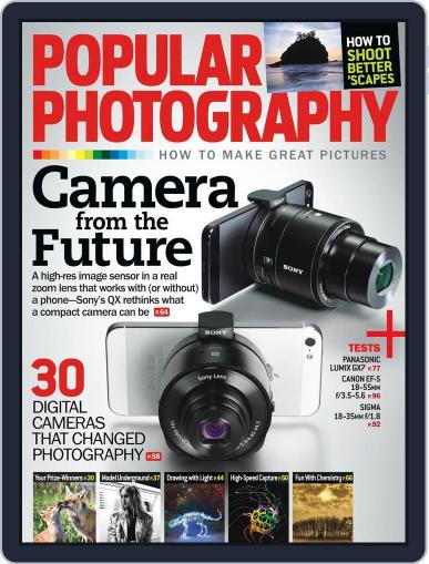 Popular Photography November 1st, 2013 Digital Back Issue Cover
