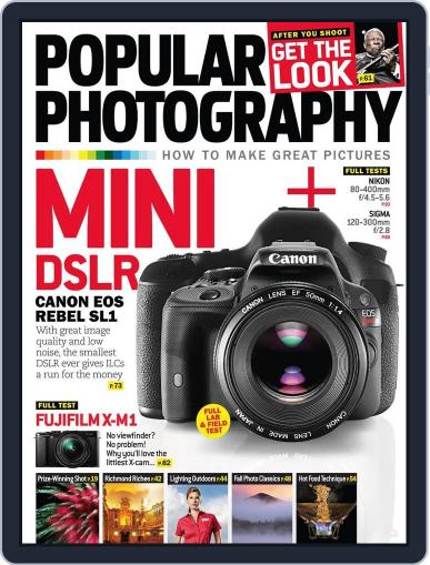 Popular Photography October 1st, 2013 Digital Back Issue Cover