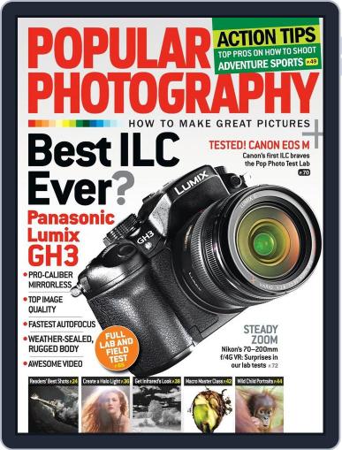 Popular Photography April 1st, 2013 Digital Back Issue Cover