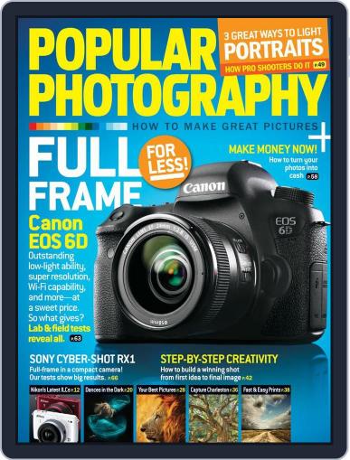 Popular Photography March 1st, 2013 Digital Back Issue Cover
