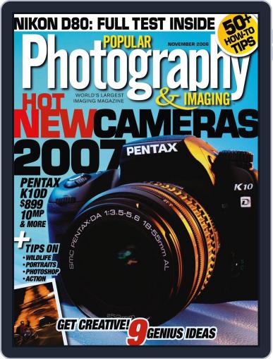 Popular Photography September 28th, 2006 Digital Back Issue Cover
