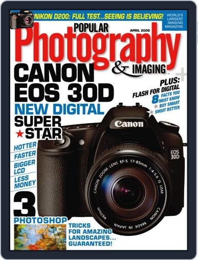 Popular Photography March 2nd, 2006 Digital Back Issue Cover