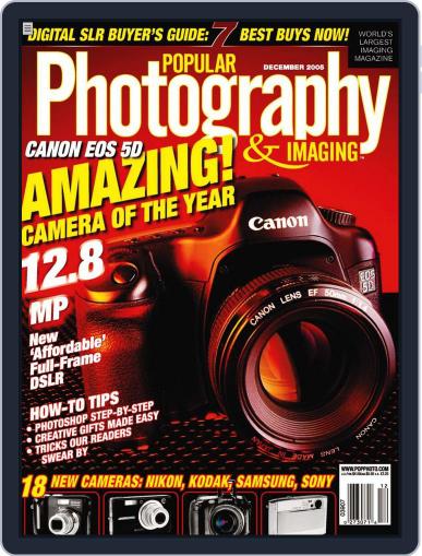 Popular Photography November 3rd, 2005 Digital Back Issue Cover