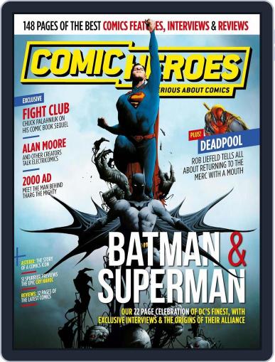 Comic Heroes January 8th, 2016 Digital Back Issue Cover