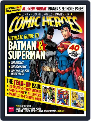 Comic Heroes October 17th, 2013 Digital Back Issue Cover