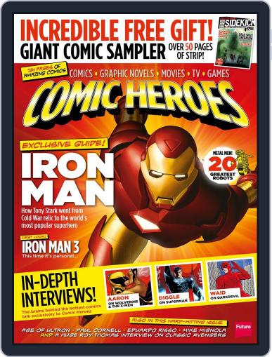 Comic Heroes February 19th, 2013 Digital Back Issue Cover