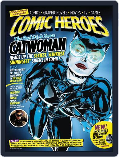 Comic Heroes June 26th, 2012 Digital Back Issue Cover