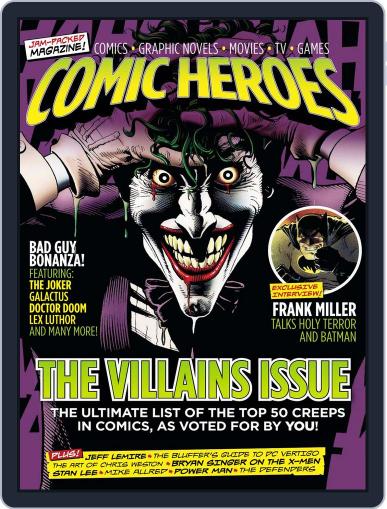 Comic Heroes December 27th, 2011 Digital Back Issue Cover