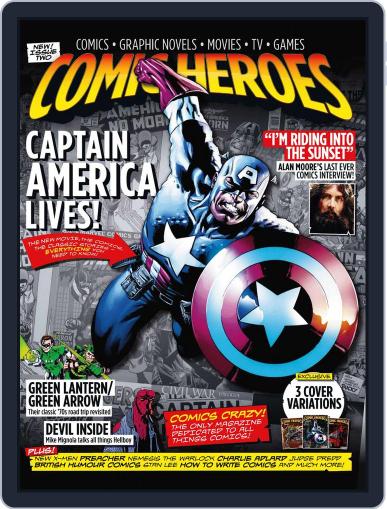 Comic Heroes March 28th, 2011 Digital Back Issue Cover