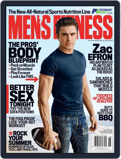 Men's Fitness June 1st, 2016 Digital Back Issue Cover
