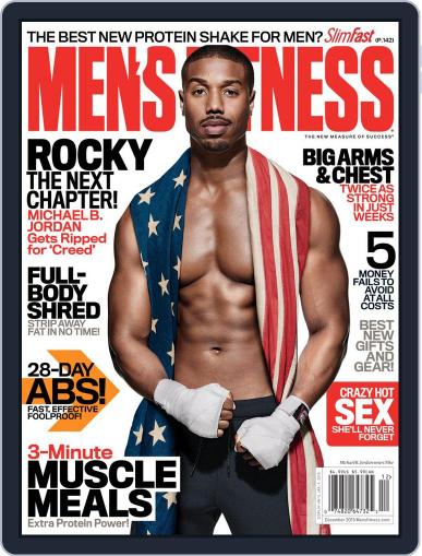 Men's Fitness December 1st, 2015 Digital Back Issue Cover