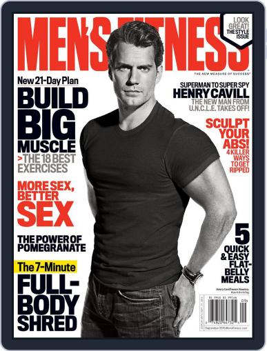 Men's Fitness September 1st, 2015 Digital Back Issue Cover