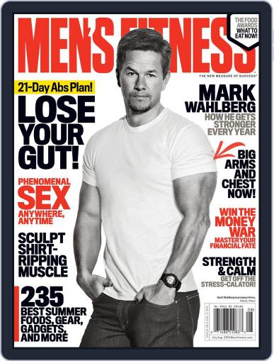 Men's Fitness July 1st, 2015 Digital Back Issue Cover