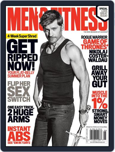 Men's Fitness June 1st, 2015 Digital Back Issue Cover