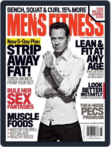 Men's Fitness June 1st, 2014 Digital Back Issue Cover