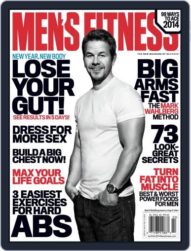 Men's Fitness January 1st, 2014 Digital Back Issue Cover