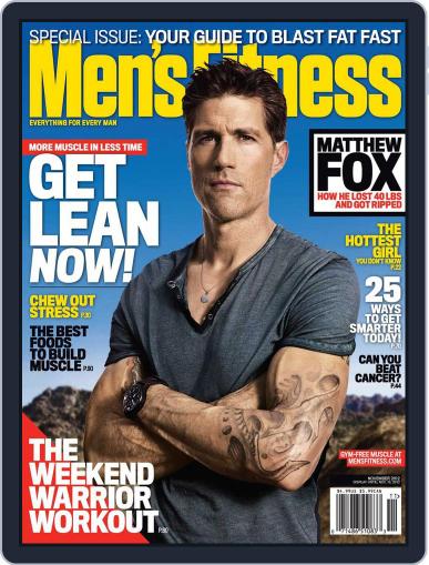 Men's Fitness October 12th, 2012 Digital Back Issue Cover