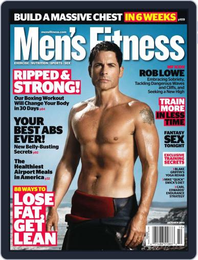 Men's Fitness August 30th, 2010 Digital Back Issue Cover
