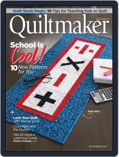 QUILTMAKER July 1st, 2020 Digital Back Issue Cover