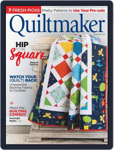 QUILTMAKER May 1st, 2020 Digital Back Issue Cover