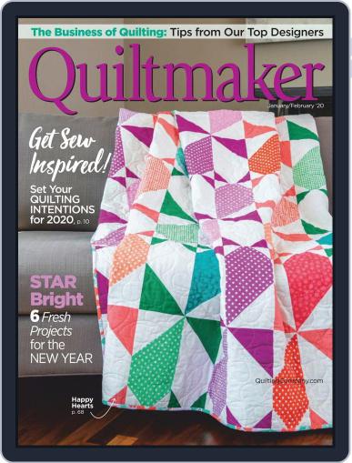 QUILTMAKER January 1st, 2020 Digital Back Issue Cover