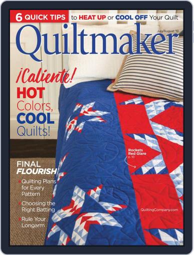 QUILTMAKER July 1st, 2019 Digital Back Issue Cover
