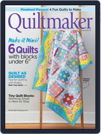 QUILTMAKER March 20th, 2019 Digital Back Issue Cover
