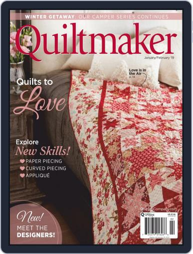 QUILTMAKER January 1st, 2019 Digital Back Issue Cover