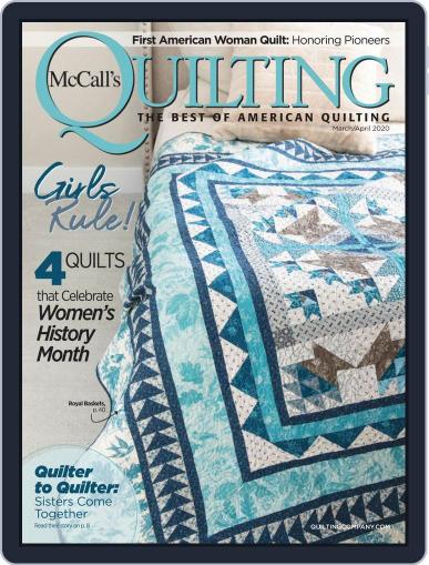 McCall's Quilting March 1st, 2020 Digital Back Issue Cover
