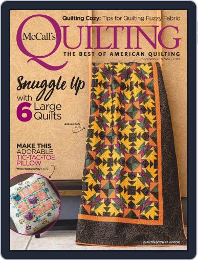 McCall's Quilting September 1st, 2019 Digital Back Issue Cover