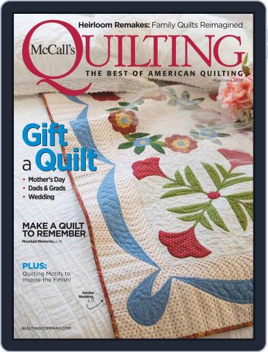 McCall's Quilting May 1st, 2019 Digital Back Issue Cover