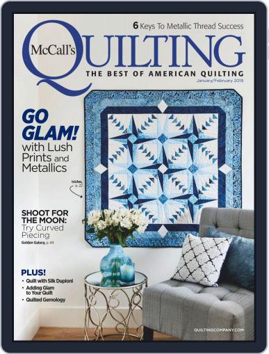 McCall's Quilting January 1st, 2019 Digital Back Issue Cover
