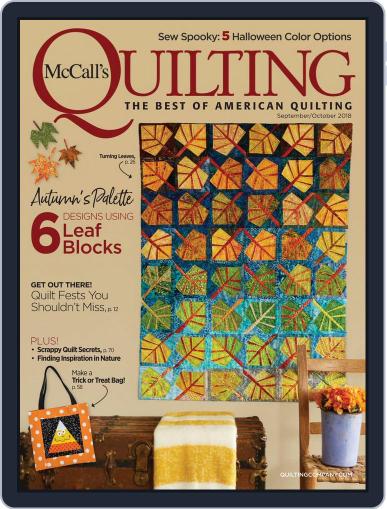 McCall's Quilting September 1st, 2018 Digital Back Issue Cover