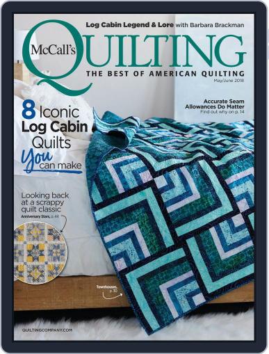 McCall's Quilting May 1st, 2018 Digital Back Issue Cover