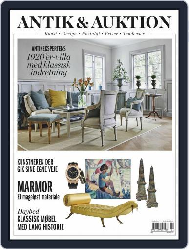 Antik & Auktion Denmark April 1st, 2019 Digital Back Issue Cover