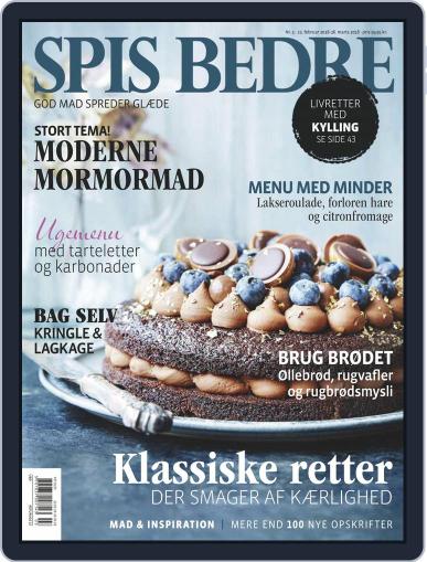 SPIS BEDRE February 22nd, 2018 Digital Back Issue Cover