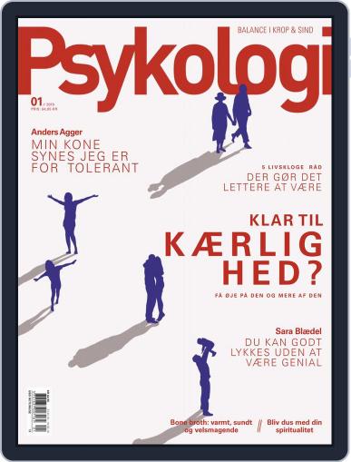 Psykologi January 1st, 2019 Digital Back Issue Cover
