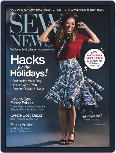SEW NEWS December 1st, 2018 Digital Back Issue Cover