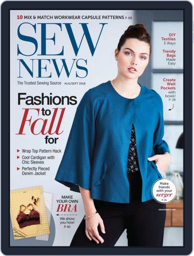 SEW NEWS August 1st, 2018 Digital Back Issue Cover