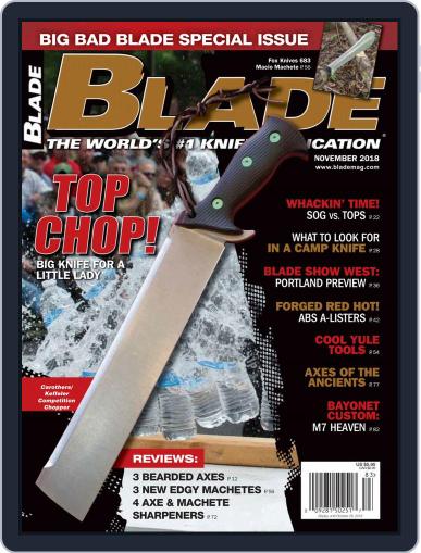 Blade November 1st, 2018 Digital Back Issue Cover