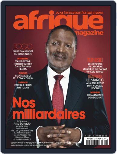 Afrique February 1st, 2020 Digital Back Issue Cover