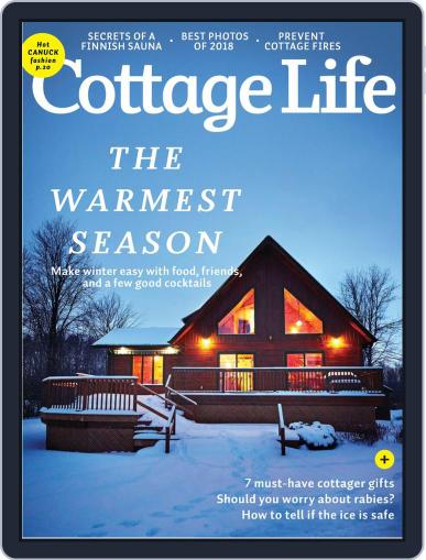 Cottage Life December 1st, 2018 Digital Back Issue Cover