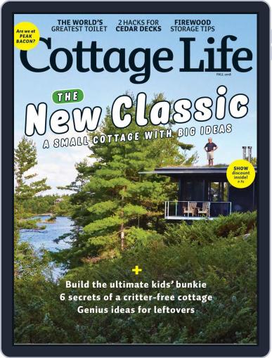 Cottage Life October 1st, 2018 Digital Back Issue Cover